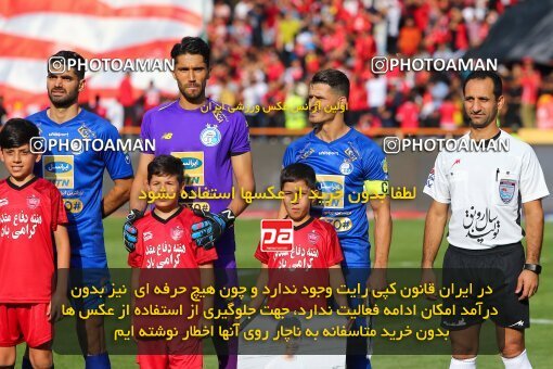 1969991, Tehran, Iran, Iran Football Pro League، Persian Gulf Cup، Week 4، First Leg، Esteghlal 0 v 1 Persepolis on 2019/09/22 at Azadi Stadium