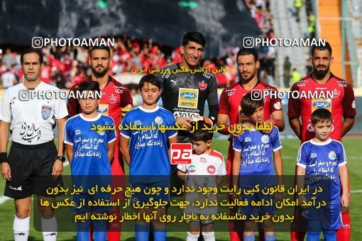1969992, Tehran, Iran, Iran Football Pro League، Persian Gulf Cup، Week 4، First Leg، Esteghlal 0 v 1 Persepolis on 2019/09/22 at Azadi Stadium