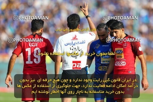 1970004, Tehran, Iran, Iran Football Pro League، Persian Gulf Cup، Week 4، First Leg، Esteghlal 0 v 1 Persepolis on 2019/09/22 at Azadi Stadium