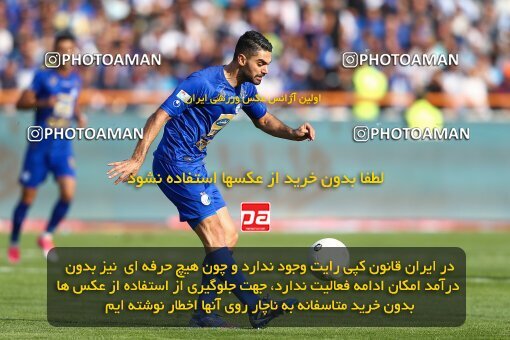 1970008, Tehran, Iran, Iran Football Pro League، Persian Gulf Cup، Week 4، First Leg، Esteghlal 0 v 1 Persepolis on 2019/09/22 at Azadi Stadium