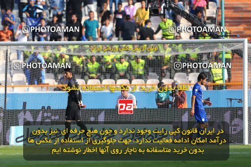 1970020, Iran Football Pro League، Persian Gulf Cup، Week 4، First Leg، 2019/09/22، Tehran، Azadi Stadium، Esteghlal 0 - ۱ Persepolis