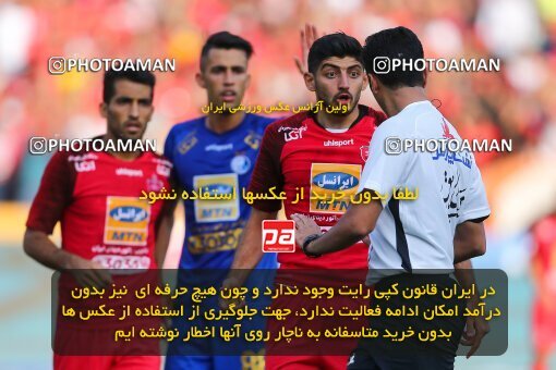 1970023, Tehran, Iran, Iran Football Pro League، Persian Gulf Cup، Week 4، First Leg، Esteghlal 0 v 1 Persepolis on 2019/09/22 at Azadi Stadium
