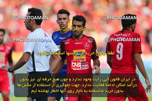 1970024, Tehran, Iran, Iran Football Pro League، Persian Gulf Cup، Week 4، First Leg، Esteghlal 0 v 1 Persepolis on 2019/09/22 at Azadi Stadium
