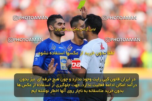1970025, Iran Football Pro League، Persian Gulf Cup، Week 4، First Leg، 2019/09/22، Tehran، Azadi Stadium، Esteghlal 0 - ۱ Persepolis