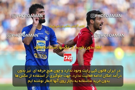 1970034, Iran Football Pro League، Persian Gulf Cup، Week 4، First Leg، 2019/09/22، Tehran، Azadi Stadium، Esteghlal 0 - ۱ Persepolis