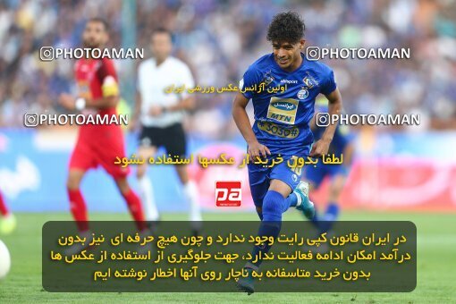 1970045, Iran Football Pro League، Persian Gulf Cup، Week 4، First Leg، 2019/09/22، Tehran، Azadi Stadium، Esteghlal 0 - ۱ Persepolis