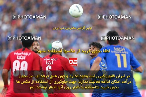 1970048, Tehran, Iran, Iran Football Pro League، Persian Gulf Cup، Week 4، First Leg، Esteghlal 0 v 1 Persepolis on 2019/09/22 at Azadi Stadium