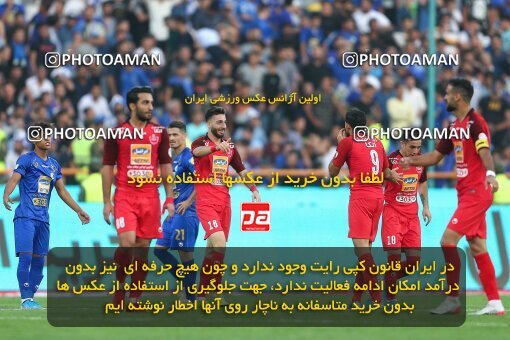 1970054, Tehran, Iran, Iran Football Pro League، Persian Gulf Cup، Week 4، First Leg، Esteghlal 0 v 1 Persepolis on 2019/09/22 at Azadi Stadium