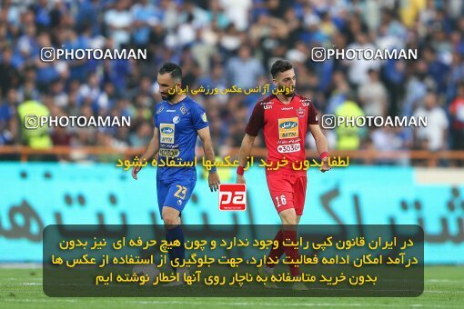 1970055, Tehran, Iran, Iran Football Pro League، Persian Gulf Cup، Week 4، First Leg، Esteghlal 0 v 1 Persepolis on 2019/09/22 at Azadi Stadium