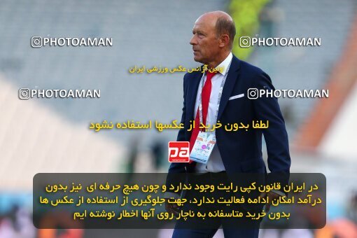 1970081, Tehran, Iran, Iran Football Pro League، Persian Gulf Cup، Week 5، First Leg، Persepolis 0 v 2 Sepahan on 2019/09/26 at Azadi Stadium