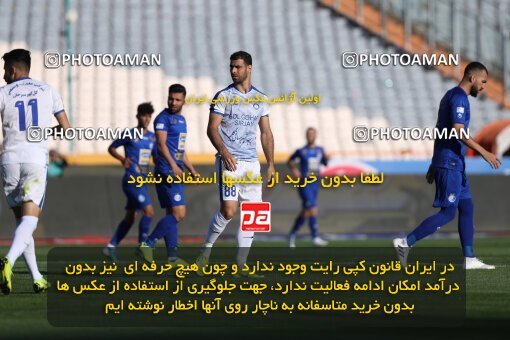2033400, Iran Football Pro League، Persian Gulf Cup، Week 6، First Leg، 2019/10/04، Tehran، Azadi Stadium، Esteghlal 2 - ۱ Gol Gohar Sirjan