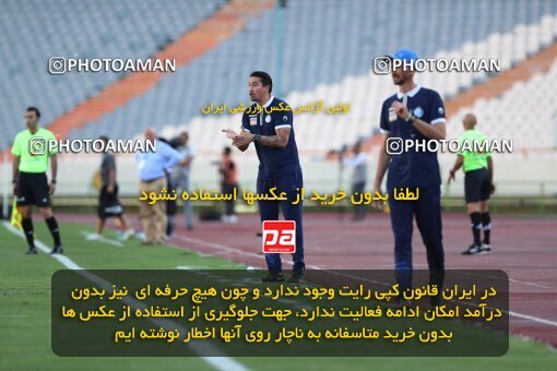 2033416, Iran Football Pro League، Persian Gulf Cup، Week 6، First Leg، 2019/10/04، Tehran، Azadi Stadium، Esteghlal 2 - ۱ Gol Gohar Sirjan