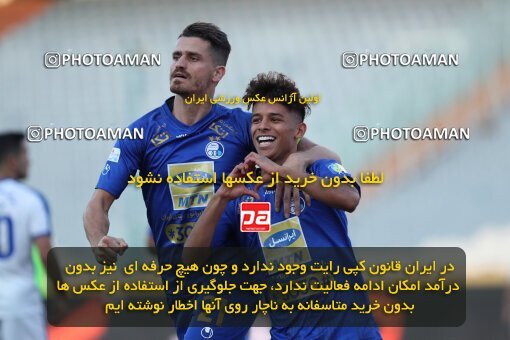 2033436, Iran Football Pro League، Persian Gulf Cup، Week 6، First Leg، 2019/10/04، Tehran، Azadi Stadium، Esteghlal 2 - ۱ Gol Gohar Sirjan