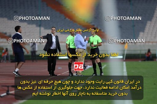 2033482, Iran Football Pro League، Persian Gulf Cup، Week 6، First Leg، 2019/10/04، Tehran، Azadi Stadium، Esteghlal 2 - ۱ Gol Gohar Sirjan