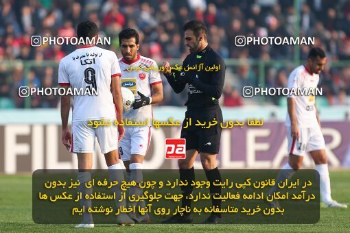 1970110, Tehran,Shahr Qods, Iran, Iran Football Pro League، Persian Gulf Cup، Week 15، First Leg، Saipa 0 v 2 Persepolis on 2019/12/14 at Shahr-e Qods Stadium