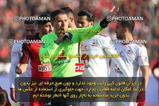 1977063, Tehran, Iran, Iran Football Pro League، Persian Gulf Cup، Week 17، Second Leg، Persepolis 2 v 0 Tractor Sazi on 2020/01/26 at Azadi Stadium