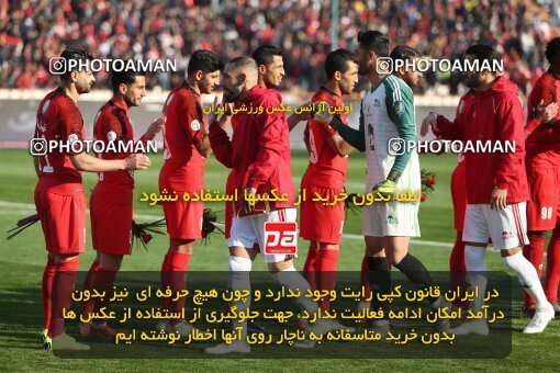 1977230, Tehran, Iran, Iran Football Pro League، Persian Gulf Cup، Week 17، Second Leg، Persepolis 2 v 0 Tractor Sazi on 2020/01/26 at Azadi Stadium