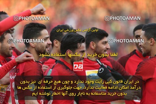 1977298, Tehran, Iran, Iran Football Pro League، Persian Gulf Cup، Week 17، Second Leg، Persepolis 2 v 0 Tractor Sazi on 2020/01/26 at Azadi Stadium