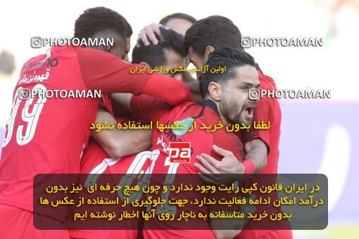 1977314, Tehran, Iran, Iran Football Pro League، Persian Gulf Cup، Week 17، Second Leg، Persepolis 2 v 0 Tractor Sazi on 2020/01/26 at Azadi Stadium