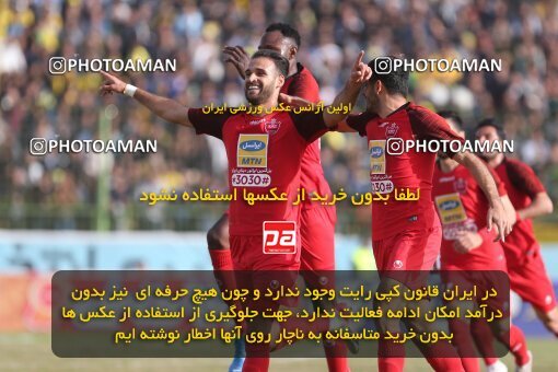 1978689, Abadan, Iran, Iran Football Pro League، Persian Gulf Cup، Week 18، Second Leg، Sanat Naft Abadan 0 v 1 Persepolis on 2020/02/01 at Takhti Stadium Abadan