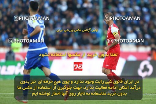 1977172, Tehran, Iran, Iran Football Pro League، Persian Gulf Cup، Week 19، Second Leg، 2020/02/06، Persepolis 2 - 2 Esteghlal