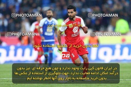 1977205, Tehran, Iran, Iran Football Pro League، Persian Gulf Cup، Week 19، Second Leg، Persepolis 2 v 2 Esteghlal on 2020/02/06 at Azadi Stadium