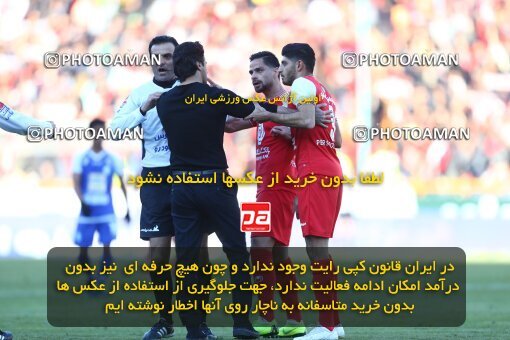 1977459, Tehran, Iran, Iran Football Pro League، Persian Gulf Cup، Week 19، Second Leg، Persepolis 2 v 2 Esteghlal on 2020/02/06 at Azadi Stadium