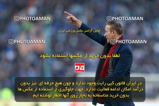 1977540, Tehran, Iran, Iran Football Pro League، Persian Gulf Cup، Week 19، Second Leg، Persepolis 2 v 2 Esteghlal on 2020/02/06 at Azadi Stadium