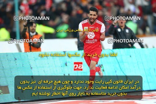 1977655, Tehran, Iran, Iran Football Pro League، Persian Gulf Cup، Week 19، Second Leg، Persepolis 2 v 2 Esteghlal on 2020/02/06 at Azadi Stadium