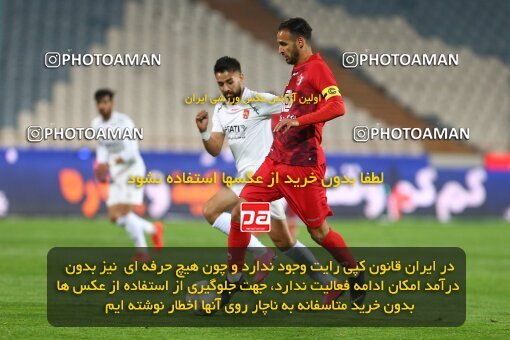 1977218, Tehran, Iran, Iran Football Pro League، Persian Gulf Cup، Week 21، Second Leg، Persepolis 3 v 1 Padideh Mashhad on 2020/02/27 at Azadi Stadium