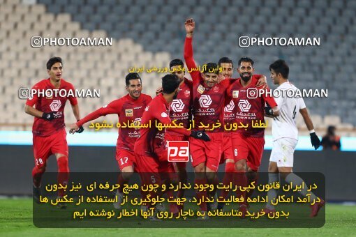 1977268, Iran Football Pro League، Persian Gulf Cup، Week 21، Second Leg، 2020/02/27، Tehran، Azadi Stadium، Persepolis 3 - ۱ Padideh Mashhad