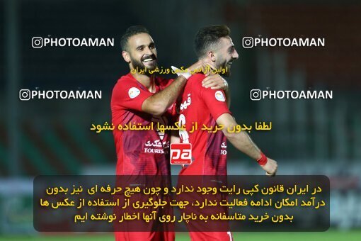 1977410, Tehran, Iran, Iran Football Pro League، Persian Gulf Cup، Week 22، Second Leg، Paykan 1 v 3 Persepolis on 2020/06/28 at Shahr-e Qods Stadium