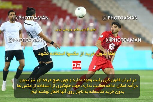 1977441, Tehran, Iran, Iran Football Pro League، Persian Gulf Cup، Week 23، Second Leg، Persepolis 1 v 0 Shahin Shahrdari Boushehr on 2020/07/04 at Azadi Stadium