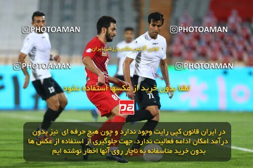 1977585, Tehran, Iran, Iran Football Pro League، Persian Gulf Cup، Week 23، Second Leg، Persepolis 1 v 0 Shahin Shahrdari Boushehr on 2020/07/04 at Azadi Stadium