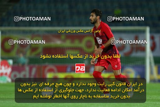 1977464, Tabriz, Iran, Iran Football Pro League، Persian Gulf Cup، Week 24، Second Leg، Mashin Sazi Tabriz 0 v 1 Persepolis on 2020/07/10 at Gostaresh Foolad Stadium
