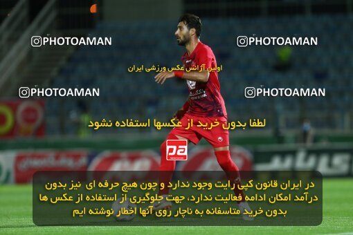 1977692, Tabriz, Iran, Iran Football Pro League، Persian Gulf Cup، Week 24، Second Leg، Mashin Sazi Tabriz 0 v 1 Persepolis on 2020/07/10 at Gostaresh Foolad Stadium