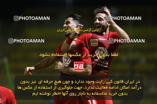 1977902, Masjed Soleyman, Iran, Iran Football Pro League، Persian Gulf Cup، Week 26، Second Leg، Naft M Soleyman 0 v 1 Persepolis on 2020/07/24 at Behnam Mohammadi Stadium