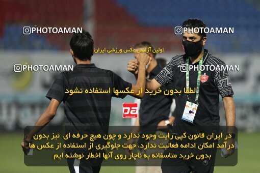 1977809, Qaem Shahr, Iran, Iran Football Pro League، Persian Gulf Cup، Week 27، Second Leg، 2020/08/01، Nassaji Qaemshahr 1 - 1 Persepolis