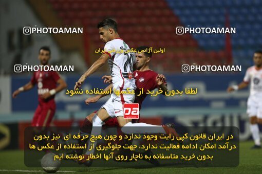 1977992, Qaem Shahr, Iran, Iran Football Pro League، Persian Gulf Cup، Week 27، Second Leg، 2020/08/01، Nassaji Qaemshahr 1 - 1 Persepolis