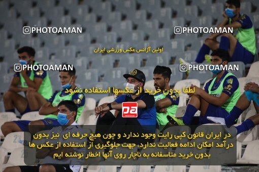 1936553, Tehran, Iran, Iran Football Pro League، Persian Gulf Cup، Week 29، ، 2020/08/15، Esteghlal 1 - 1 Paykan