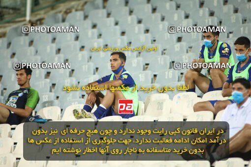 1936560, Tehran, Iran, Iran Football Pro League، Persian Gulf Cup، Week 29، ، 2020/08/15، Esteghlal 1 - 1 Paykan