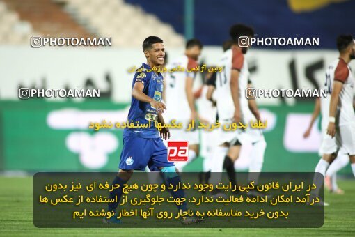 1936562, Tehran, Iran, Iran Football Pro League، Persian Gulf Cup، Week 29، ، 2020/08/15، Esteghlal 1 - 1 Paykan
