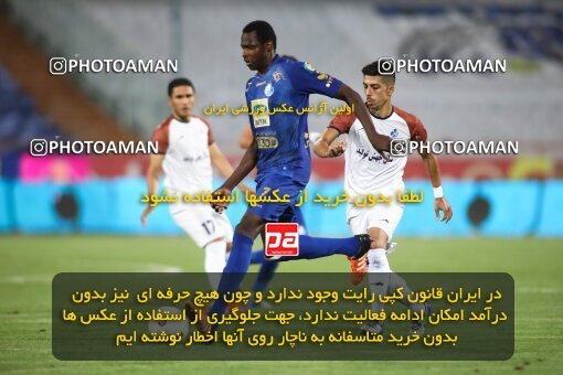 1936585, Tehran, Iran, Iran Football Pro League، Persian Gulf Cup، Week 29، ، 2020/08/15، Esteghlal 1 - 1 Paykan