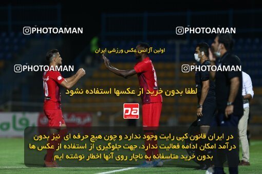 1991871, Sirjan, Iran, Iran Football Pro League، Persian Gulf Cup، Week 29، Second Leg، 2020/08/15، Gol Gohar Sirjan 3 - 3 Persepolis