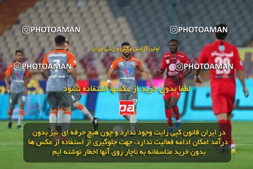 1936607, Iran Football Pro League، Persian Gulf Cup، Week 30، Second Leg، 2020/08/20، Tehran، Azadi Stadium، Persepolis 3 - 0 Saipa