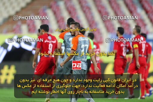 1936619, Tehran, Iran, Iran Football Pro League، Persian Gulf Cup، Week 30، Second Leg، 2020/08/20، Persepolis 3 - 0 Saipa