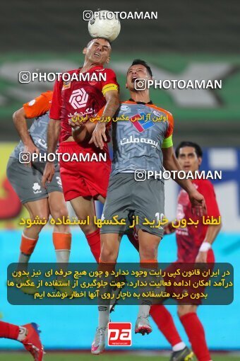 1936632, Iran Football Pro League، Persian Gulf Cup، Week 30، Second Leg، 2020/08/20، Tehran، Azadi Stadium، Persepolis 3 - 0 Saipa