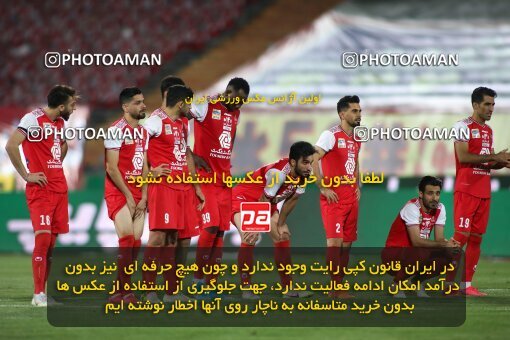 1940927, Tehran, Iran, Semi-Finals جام حذفی فوتبال ایران, Khorramshahr Cup, Persepolis (3) 2 v 2 (6) Esteghlal on 2020/08/26 at Azadi Stadium