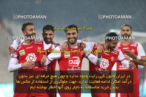 1978076, Tehran, Iran, لیگ برتر فوتبال ایران، Persian Gulf Cup، Week 2، First Leg، Persepolis 1 v 0 Sanat Naft Abadan on 2020/11/21 at Azadi Stadium