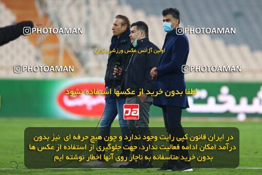 1978303, Tehran, Iran, لیگ برتر فوتبال ایران، Persian Gulf Cup، Week 6، First Leg، Persepolis 1 v 1 Zob Ahan Esfahan on 2020/12/31 at Azadi Stadium